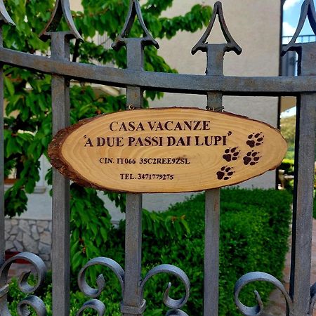 Villa A Due Passi Dai Lupi Civitella Alfedena Exterior foto