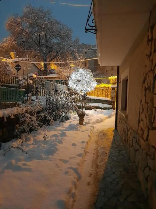 Villa A Due Passi Dai Lupi Civitella Alfedena Exterior foto